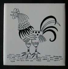 Rooster white ceramic d'occasion  Expédié en Belgium