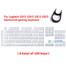Tampas de tecla de substituição G915 TKL brancas para teclado Logitech G813 G913 G815 G915 comprar usado  Enviando para Brazil