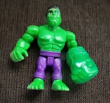 Marvel Super Hero Adventures Hulk Action Figure Hasbro 2018 5" W/Big Green Fist for sale  Shipping to South Africa
