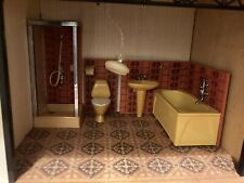 Vintage lundby bathroom for sale  LIVERPOOL