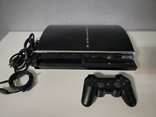 Sony PlayStation 3 80GB Piano Black Console Backwards Compatible CECHE01 Ps3 Ps2, used for sale  Shipping to South Africa
