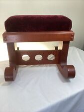 Vintage wood footstool for sale  Lansing