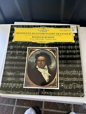 Used, WILHELM KEMPFF / BEETHOVEN Piano Concerto No. 5 Leitner Berlin DGG 138 777 for sale  Shipping to South Africa