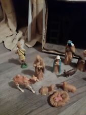 Vintage nativity set for sale  NEWBURY