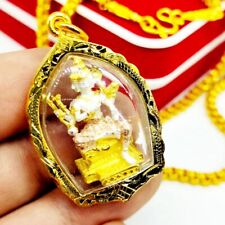 Brahma God Phra Prom Gold Micron Case Pingente Estátua LP Du Buda Tailandês Amuleto comprar usado  Enviando para Brazil
