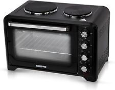 Geepas 35L Mini Oven Cooker Grill/Electric Hob Double Hotplate *TINY DENT* for sale  Shipping to South Africa