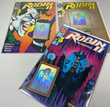 Robin II The Joker's Wild #1 Variante conjunto de 3 capas diferentes holograma Batman comprar usado  Enviando para Brazil