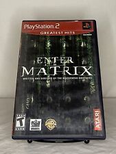 Enter the Matrix Sony PlayStation 2 PS2 Greatest Hits jogo completo! comprar usado  Enviando para Brazil
