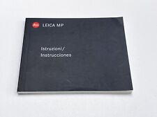 Leica istruzioni instrucciones usato  Vo