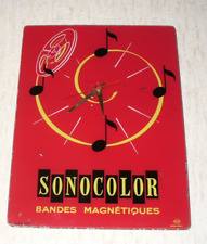 Pendule publicitaire sonocolor d'occasion  Bourges