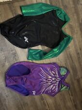 CHILD LARGE AND ADULT EXTRA SMALL GYMNASTICS LEOTARD LOT for sale  Shipping to South Africa