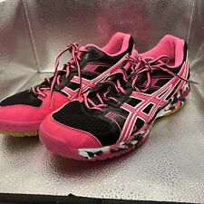Zapatos de voleibol Asics Gel-1140V para mujer talla 13 rosa neón negro B251Q segunda mano  Embacar hacia Mexico