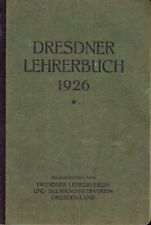 Dresdner lehrerbuch 1926 gebraucht kaufen  Dresden