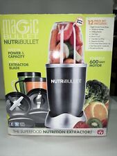 Liquidificador NutriBullet MagicBullet 600W conjunto extrator nutricional superalimento NOVO comprar usado  Enviando para Brazil