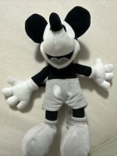 Peluche gris y negro blanco y negro de 10" clásico de los parques Disney de coleccionista de Mickey Mouse segunda mano  Embacar hacia Argentina