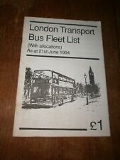 bus fleet book for sale  CAERNARFON