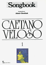 SONGBOOK CAETANO VELOSO 1 = ALMIR CHEDIAK Brasil Música Acordes de Guitarra Letras LOOK comprar usado  Brasil 