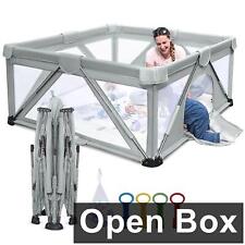 Heyo.Ja ‎FPY1818C6 - 71"x71" Foldable, Large Baby PlayPen with Gate, Cold Grey for sale  Shipping to South Africa