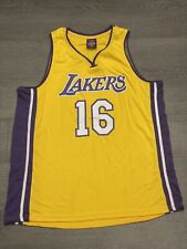 Camiseta Los Angeles Lakers Pau Gasol aposentadoria XL Stadium Giveaway 16 kobe sga comprar usado  Enviando para Brazil