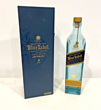 JOHNNIE WALKER ETIQUETA AZUL WHISKY ESCOCÉS ESTUCHE CAJA ORIGINAL Y BOTELLA VACÍA 750ML segunda mano  Embacar hacia Argentina