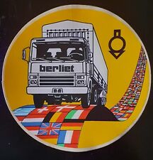 Sticker camions berliet d'occasion  Montélimar