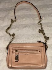 Bolsa tiracolo Rebecca Minkoff couro rosa pêssego Crosby ferragem dourada comprar usado  Enviando para Brazil