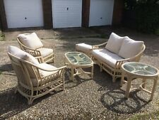Conservatory cane settee for sale  UCKFIELD
