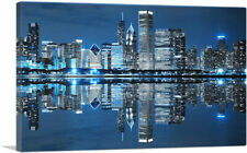 Artcanvas blue chicago for sale  Niles
