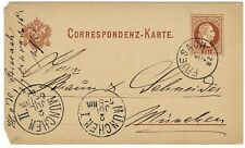 1882 correspondenz karte gebraucht kaufen  Wiesenbach