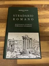 Stradario romano dizionario usato  Roma