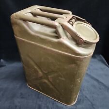 Vintage 44 Monarch US Army Jeep Green Metal Water Jerry Can Army Military for sale  Shipping to South Africa