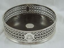 silver coasters silver for sale  EDGWARE