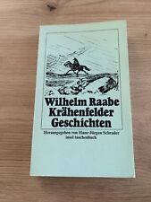 Wilhelm raabe krähenfelder gebraucht kaufen  Berlin