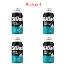 (paquete de 4) Gillette Foamy Sensitive crema de afeitar gel espuma 11 oz segunda mano  Embacar hacia Mexico