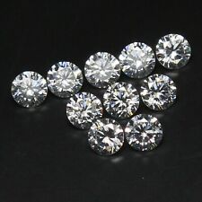 Impresionante Lote de 10 Piezas de Diamante Suelto Blanco DE Color VVS1 Redondo Brillante 2,60 mm segunda mano  Embacar hacia Argentina