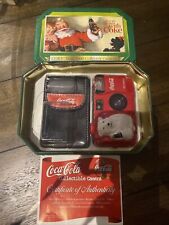 COKE Year 2000 Collector Camera in Tin , used for sale  Shipping to South Africa