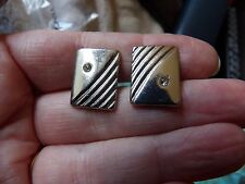 Pair silver tone for sale  LONDON