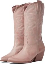 Botas de Vaquero Steve Madden Rosa para Mujer, Excelente Estado Ligeramente Usadas Talla 8, usado segunda mano  Embacar hacia Mexico