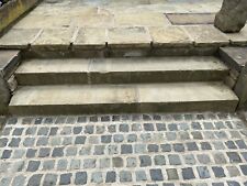yorkshire stone steps set of 10, reclaimed from dewsbury mill for sale  HUDDERSFIELD