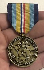 Medalha comemorativa de serviço no exterior tamanho real medalha militar , usado comprar usado  Enviando para Brazil