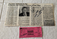 Jay leno autographed for sale  Port Angeles