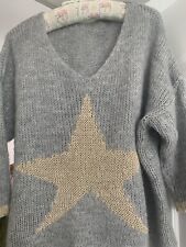 Grey star jumper for sale  SHREWSBURY