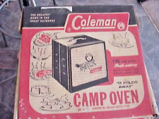 Antigo forno de acampamento Coleman dobrável não usado na caixa original comprar usado  Enviando para Brazil