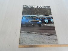 renault 12 gordini usato  Santena