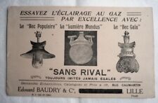 Rare ancien buvard d'occasion  Lille-