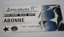 Ticket psg chelsea d'occasion  Jujurieux