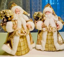 Weihnachtsmann goldfarben weih gebraucht kaufen  Schwaig b.Nürnberg