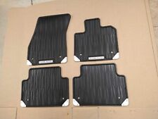 Used, Genuine Range Rover Evoque Rubber Heavy Duty Car Floor Mats Land Rover Mat Set  for sale  Shipping to South Africa