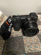 Sony ax6400 mirrorless for sale  Kings Mountain