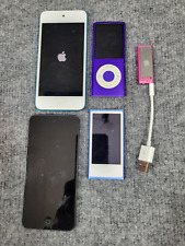 Lote de 5 iPod para piezas o reparación POR FAVOR leer, usado segunda mano  Embacar hacia Argentina